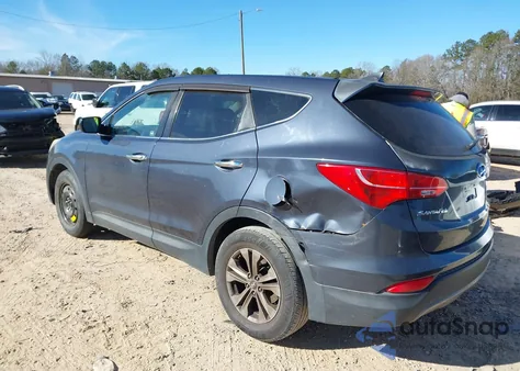 2013 Hyundai Santa Fe Sport z USA, uszkodzony, nr VIN 5XYZT3LB3DG030235